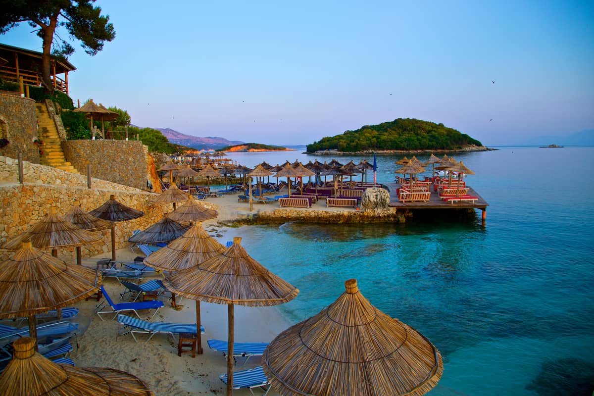 la plus belle plage d'Albanie